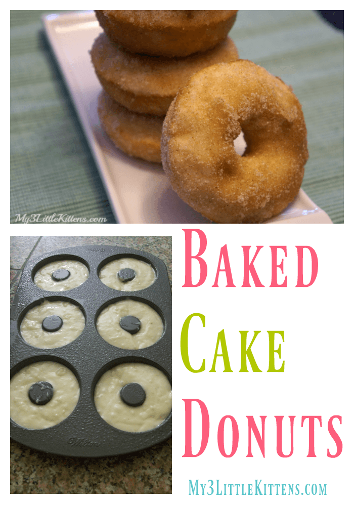 These Baked Cake Donuts Recipe is not only easy, but delicious!