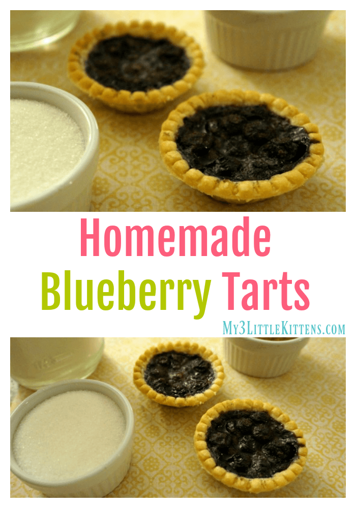 Try these Homemade Blueberry Tarts Recipe. They make a fresh, quick and delicious treat!