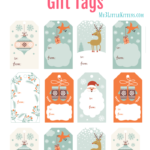 Printable Cat Christmas Gift Tags My 3 Little Kittens