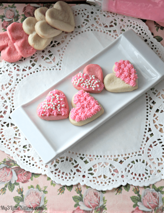 These Be My Valentine Sugar Cookies are the perfection combination of delicious and full of love!