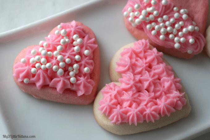 These Be My Valentine Sugar Cookies are the perfection combination of delicious and full of love!