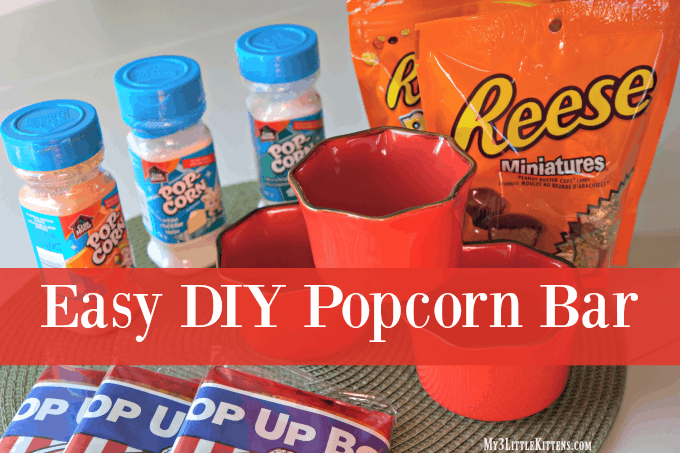 Easy DIY Popcorn Bar