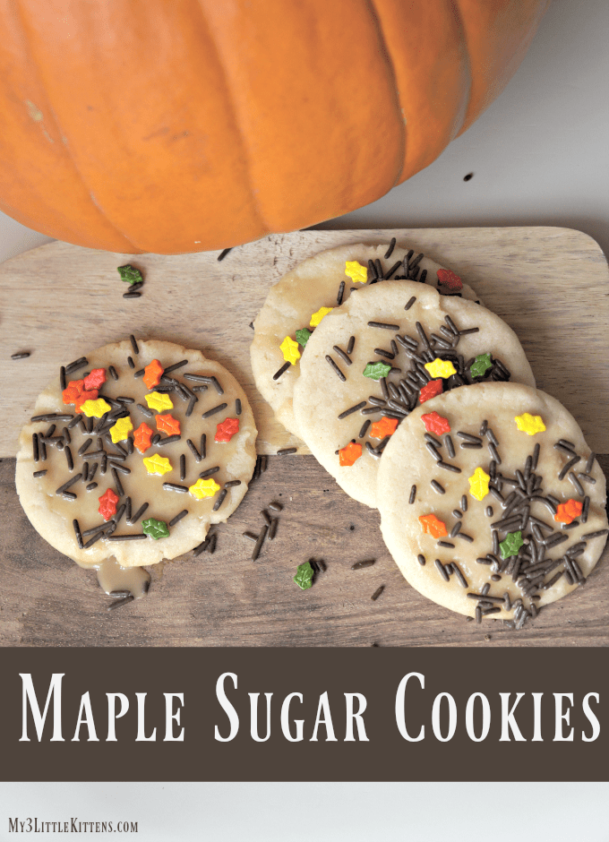 Maple Sugar Cookies that melt-in-your-mouth. Classic, Easy and Delicious!