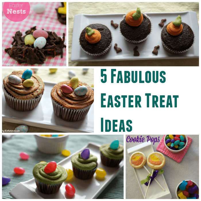 These Five Fabulous Easter Treat Ideas are perfect for those that want to make something fantastic, but also want to save time!