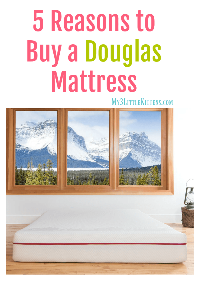 5 Reasons to Buy a Douglas Mattress. Sleep never looked so good!