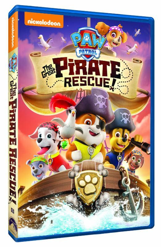 Paw Patrol The Great Pirate Rescue DVD