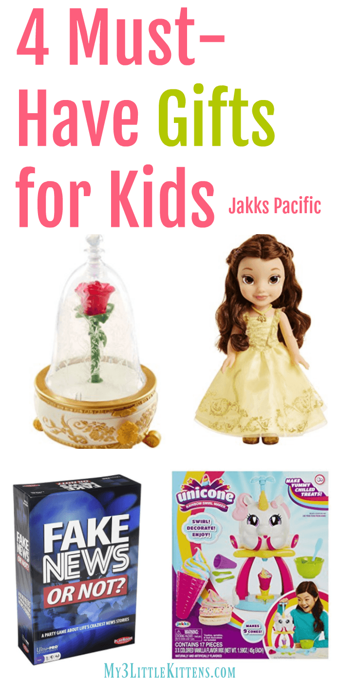 4 Must-Have Gifts for Kids from Jakks Pacific. Perfect toys for Christmas