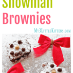 Easy and Fun Snowman Brownies Kids will Love! Snow Man Yum!