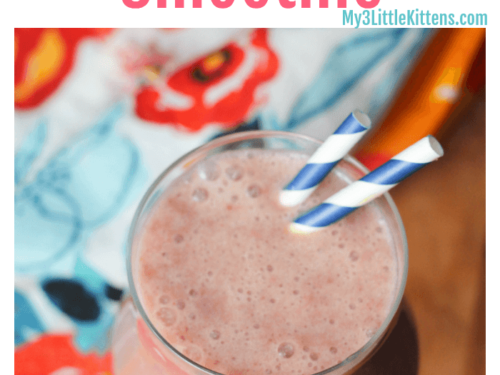 This pineapple cherry smoothie is the perfect healthy drink. Plus, it is easy to make!