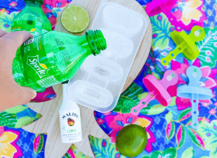 These Malibu and Sprite Boozy Popsicles are Easy and Perfect for Summer!