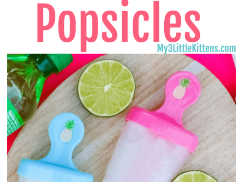 These Malibu and Sprite Boozy Popsicles are Easy and Perfect for Summer!