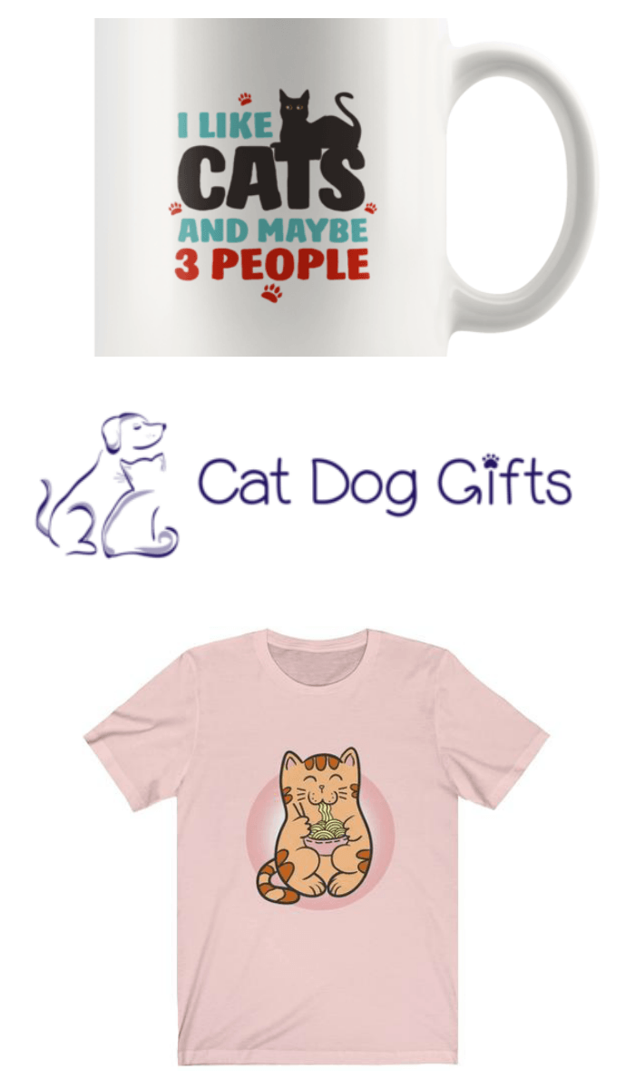 Cat Dog Gifts offers cat and dog lover favourites from apparel, coffee mugs, hoodies and more!
